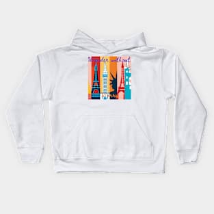 Wander Without Worry Kids Hoodie